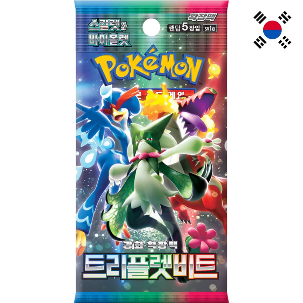 Pokemon <br> Triple Beat <br> Booster Pack <br> Korean
