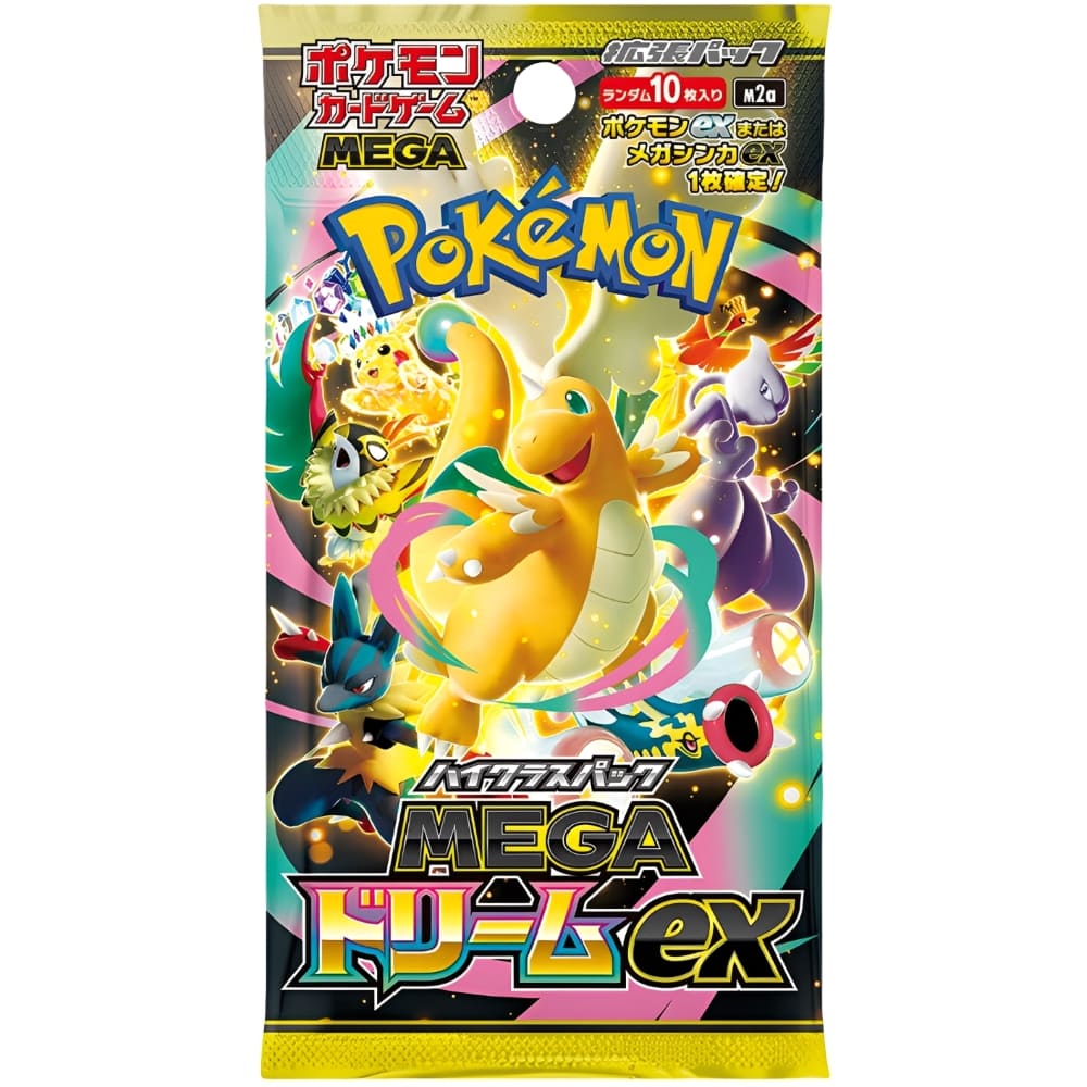 Pokemon <br> Mega Dream ex <br> Booster <br> Japanese